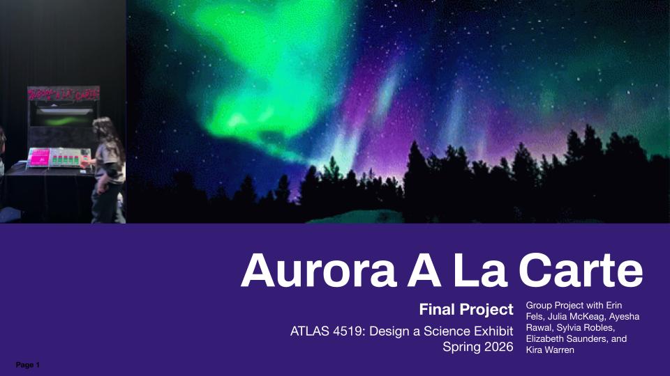 Aurora A La Carte
