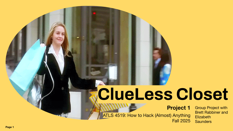 ClueLess Closet Prototype