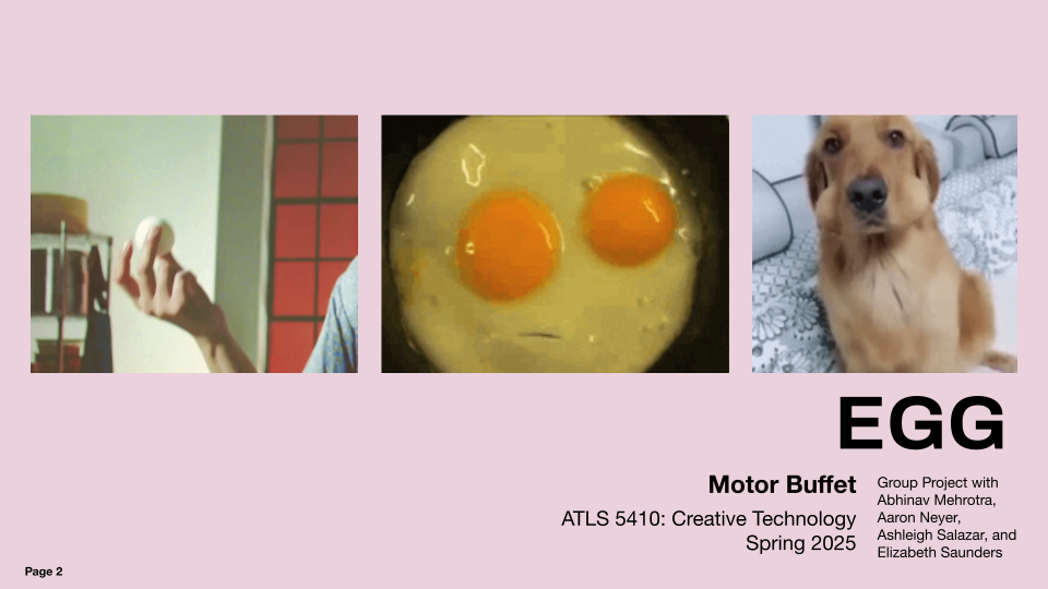 Motor Buffet Egg